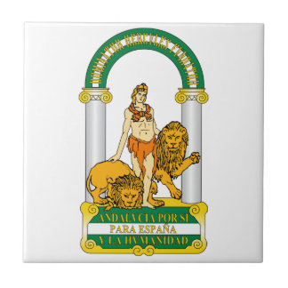 アンダルシア(スペイン)の紋章付き外衣 タイル