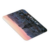 アンダルシア。マラガの夕日。 マグネット (右側)