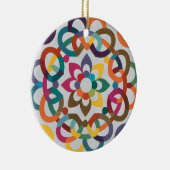 アンダルシア・モロッコのモザイク セラミックオーナメント (右)