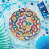 アンダルシア・モロッコのモザイク ペーパープレート (パーティー)