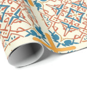 アンダルシア・モロッコのモザイク ラッピングペーパー (ロールコーナー)