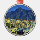 アンダルシア – MARBELLA – パノラマ メタルオーナメント (正面)