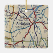 アンダルシアALヴィンテージマップ セラミックオーナメント (裏面)