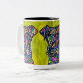 アンダルチアンテリアラブマグ ツートーンマグカップ (正面左)
