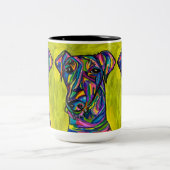 アンダルチアンテリアラブマグ ツートーンマグカップ (中央)