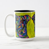 アンダルチアンテリアラブマグ ツートーンマグカップ (左)