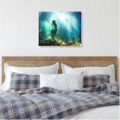 アンダーウォーター – キャンバスプリント (インサイチュ (寝室))