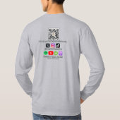 アンダーカバーバズ長袖 Tシャツ (裏面)