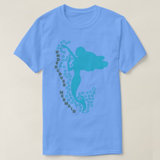 アンダーカバー人魚の人魚 Tシャツ (デザイン正面)