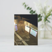 アンダーカバーCorgiはがき ポストカード (スタンド正面)