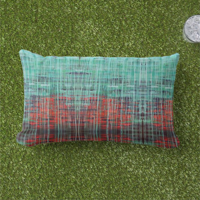 アンダーカレント3 – 屋外アクセントランバーピロー アウトドアクッション (芝生)