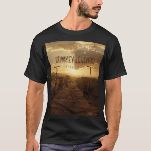 アンダーグラウンドウェスタンTシャツストリートウェアグラフィックTシャツ Tシャツ (正面)