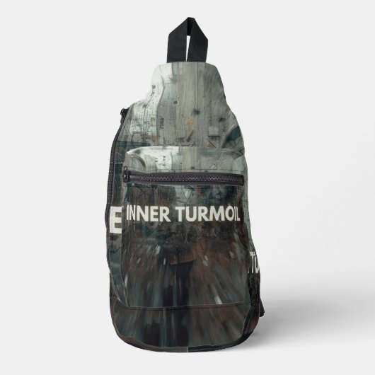 アンダーグラウンドクロスボディバッグストリートウェアカオス スリングバッグ (正面)