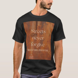 アンダーグラウンドストリートウェアストリートユニセックスTシャツ黒 Tシャツ