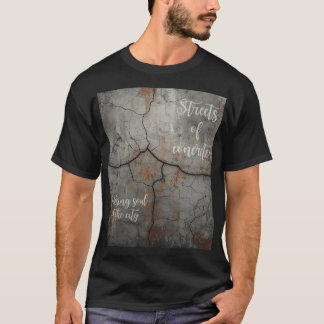 アンダーグラウンド コンクリート ブラック ユニセックス Tシャツ ストリート