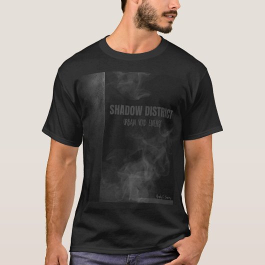 アンダーグラウンド ユニセックス ストリートウェア ブラックTシャツ Tシャツ (正面)