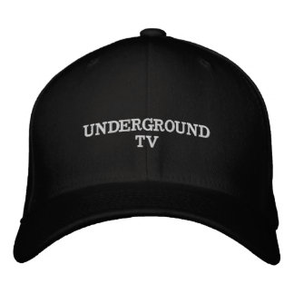 アンダーグラウンドTV 刺繍入りキャップ