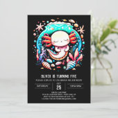 アンダーザシーアクソロトルオンライン誕生日 招待状 (スタンド正面)