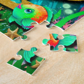 アンダーザシーアンドマーメイド誕生日 ジグソーパズル (側面)