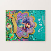 アンダーザシーアンドマーメイド誕生日 ジグソーパズル (横)