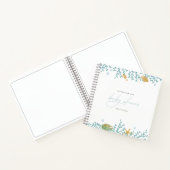 アンダーザシーウォーターの色の航海のゲストブック ノートブック (内部)