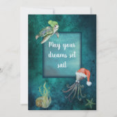 アンダーザシーウォーターカラーフェスティバル最高のウィッシュ シーズンカード (正面)