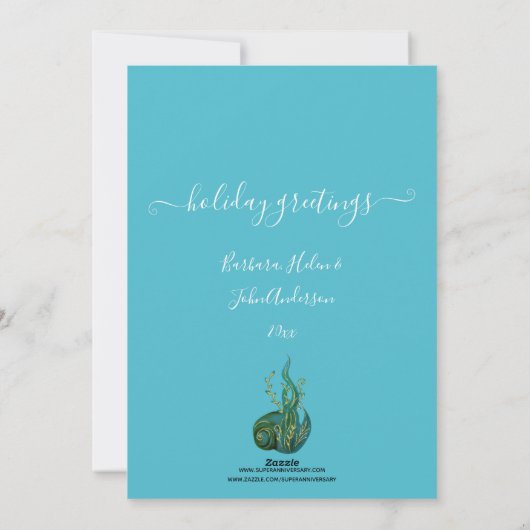 アンダーザシーウォーターカラーフェスティバル最高のウィッシュ シーズンカード (裏面)