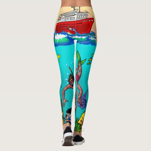 アンダーザシーカスタムレギンス レギンス (裏面)