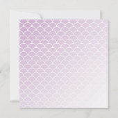 アンダーザシーガール誕生日 招待状 (裏面)