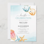 アンダーザシーキッズジョイント誕生日招待状 招待状 (正面)