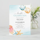 アンダーザシーキッズジョイント誕生日招待状 招待状 (スタンド正面)