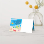 アンダーザシークリーチャー誕生日 プレイスカード (裏面)