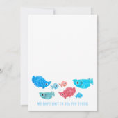 アンダーザシーサマー誕生日 招待状 (裏面)