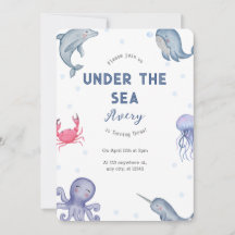 アンダーザシーテーマ子供の誕生日パーティー