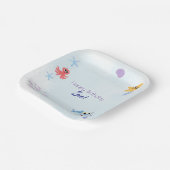 アンダーザシーテーマ紙プレート ペーパープレート (傾斜あり)