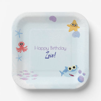 アンダーザシーテーマ紙プレート ペーパープレート