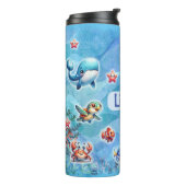 アンダーザシーテーマ パーソナライズされた タンブラー (回転左)