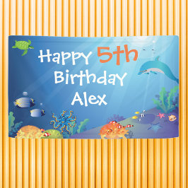 アンダーザシーハッピーバースデーキッズ 横断幕