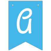 アンダーザシーハッピーバースデーバンティンバナー バンティングフラッグ (第3の旗)