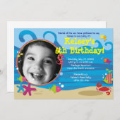 アンダーザシーパーティの招待状 招待状 (正面/裏面)