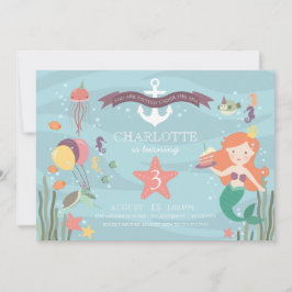 アンダーザシーパーティの招待状 招待状