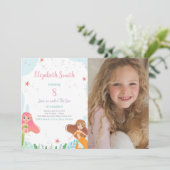 アンダーザシーパーティーテーマfor Girls 招待状 (スタンド正面)