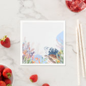 アンダーザシービーチ紙ナプキンズセット50+ スタンダードカクテルナプキン (インサイチュ)