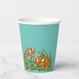 アンダーザシーピエロ魚誕生日 紙コップ
