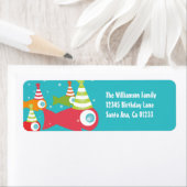 アンダーザシーフィッシュ誕生日差出人住所ラベル ラベル (インサイチュ)