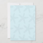 アンダーザシーフォト誕生日招待状 招待状 (裏面)