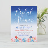 アンダーザシーブライダルシャワー 招待状 (スタンド正面)