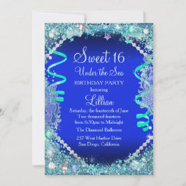 アンダーザシーブルースウィート16招待状 招待状