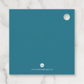 アンダーザシーブルーメッセージカード フェイバータグ (裏面)