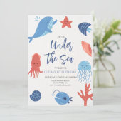 アンダーザシーボーイ誕生日 招待状 (スタンド正面)